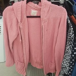 Old Navy coral sweater
